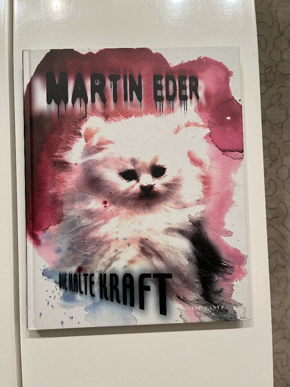 SIGNED Martin Eder: Die Kalte Kraft Hardcover Art Monograph